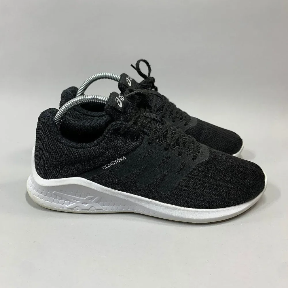 Asics COMUTORA Running Shoes Women's Size‎ 8.5 Black Athletic Running Training